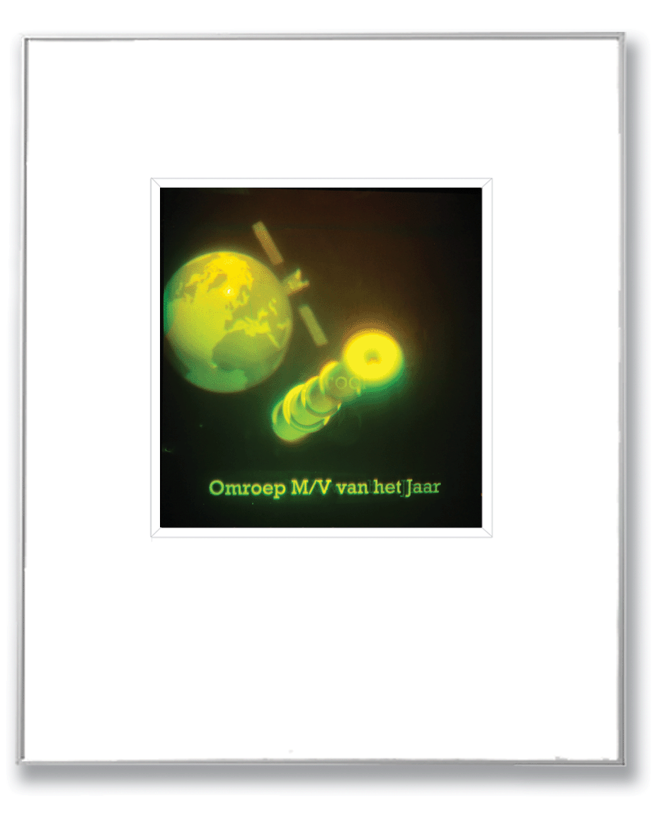 Omroep award door DHL